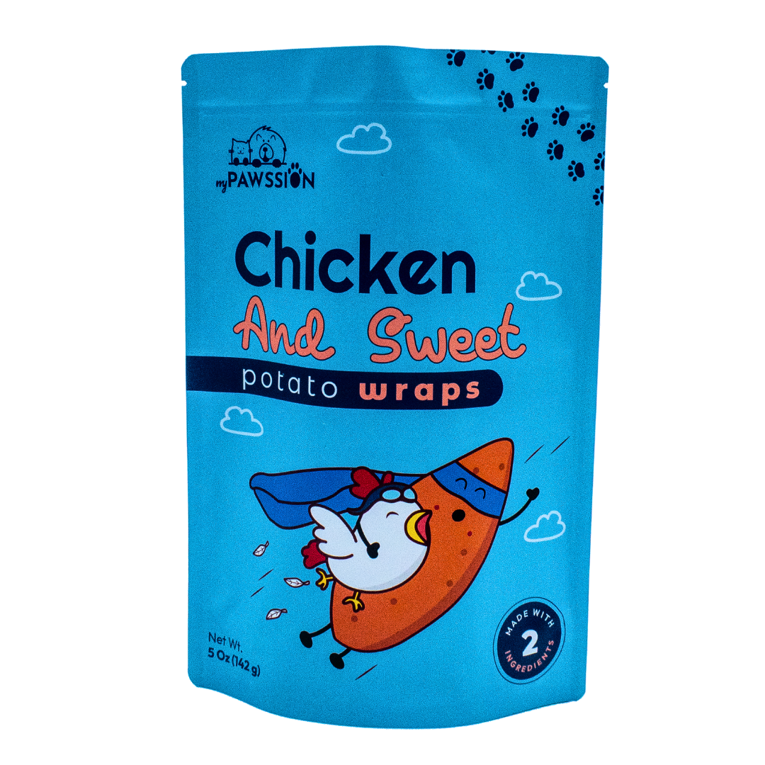 Chicken and Sweet Potato Wraps