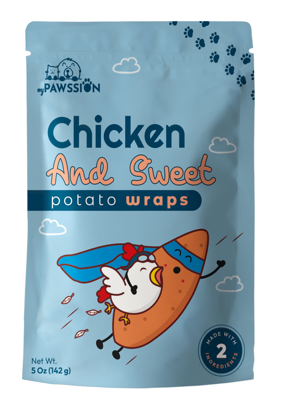 Chicken and Sweet Potato Wraps