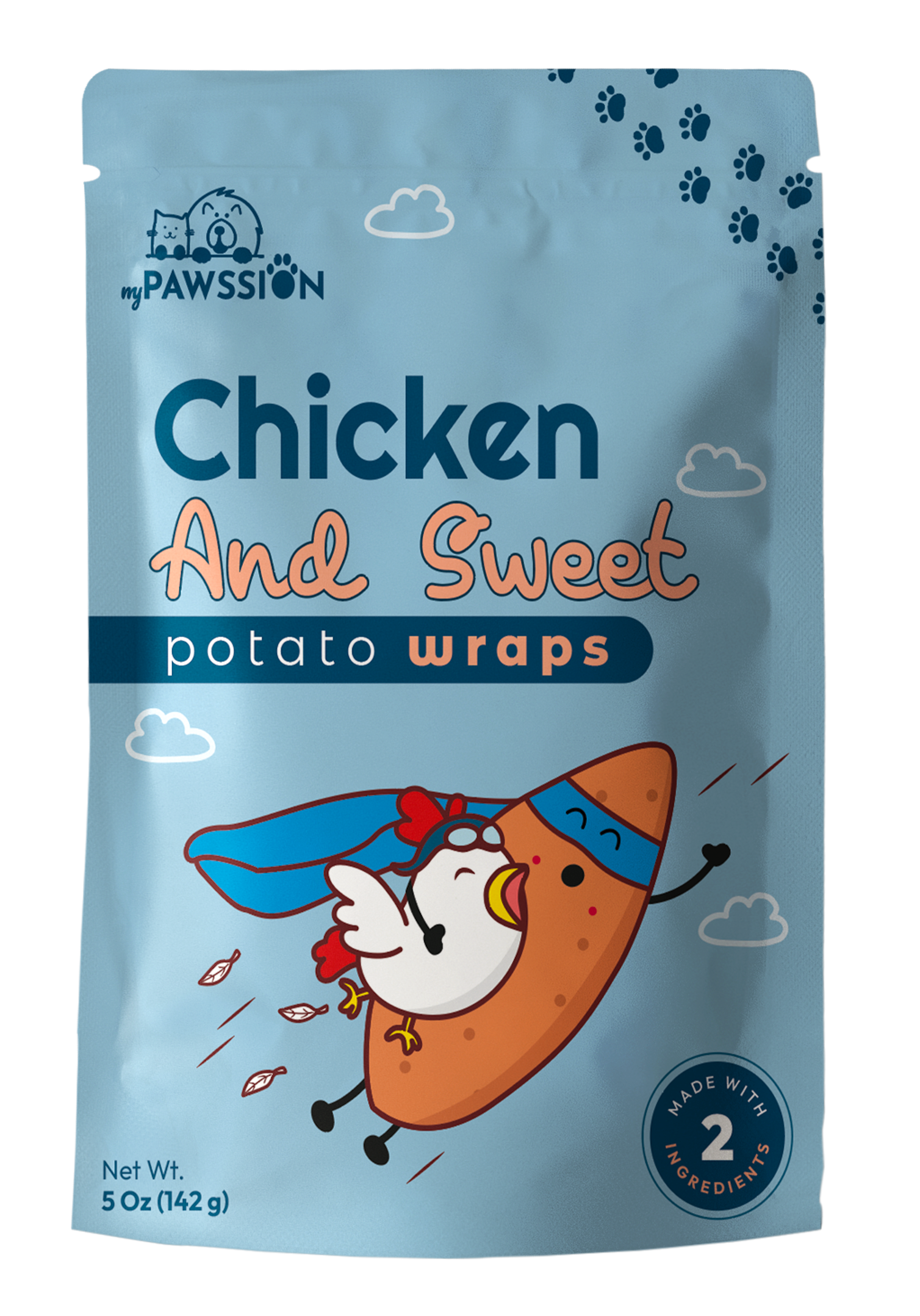 Chicken and Sweet Potato Wraps